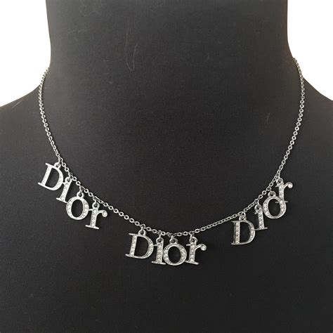 collier dior pas cher|colliere femme dior.